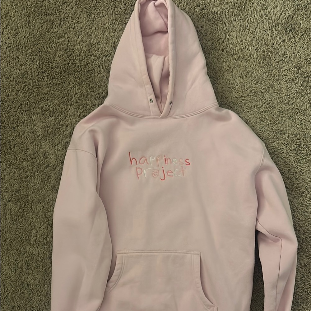The Happiness Project - Pink Hoodie